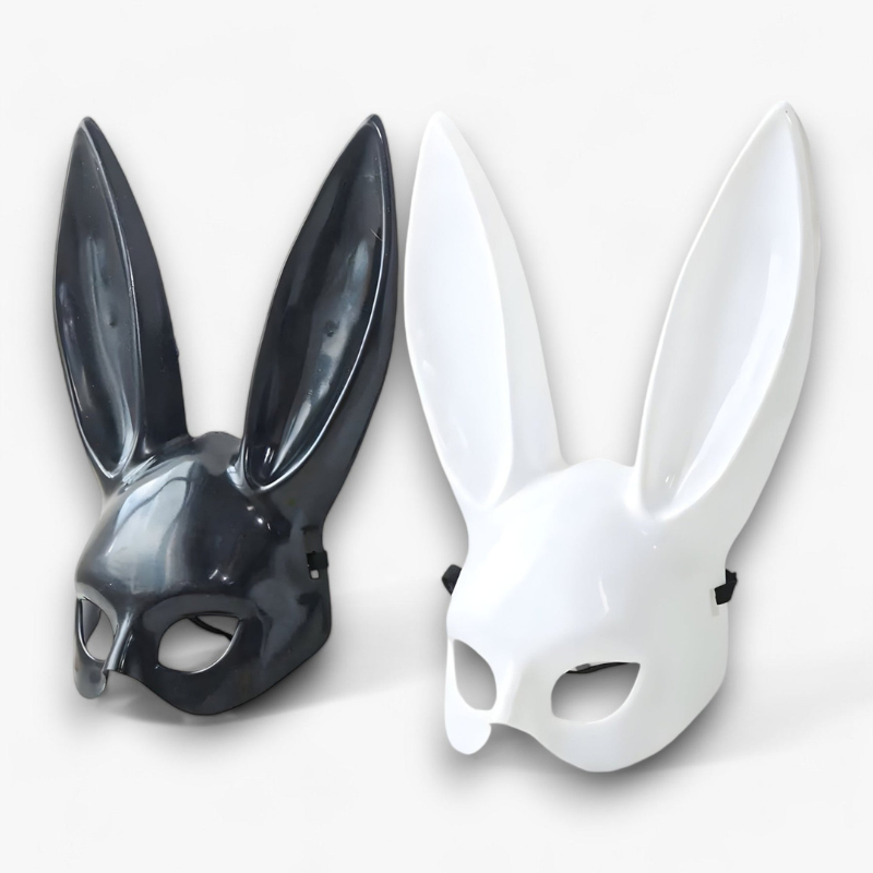 ShadowHop – Konijnenmasker met lange oren voor opvallende cosplay en kostuumlooks