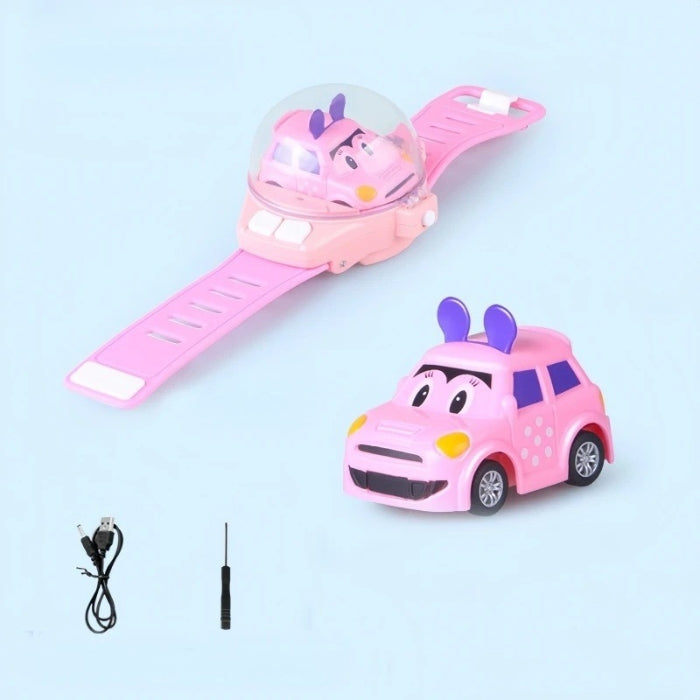 WristRacer – Draagbaar speelgoedautohorloge met ingebouwde afstandsbediening