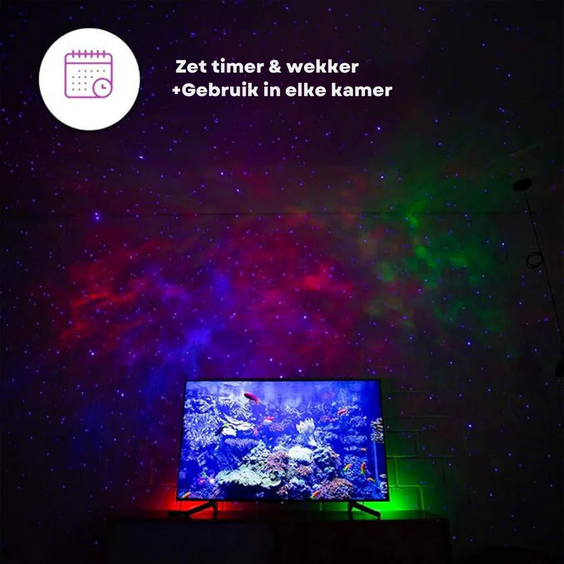 StarSphere - Moderne Galaxieprojector voor verbluffende lichtshows en meeslepende sfeer