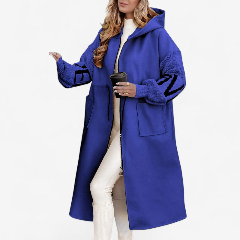 Aylin – Patchworkjas met lange mouwen