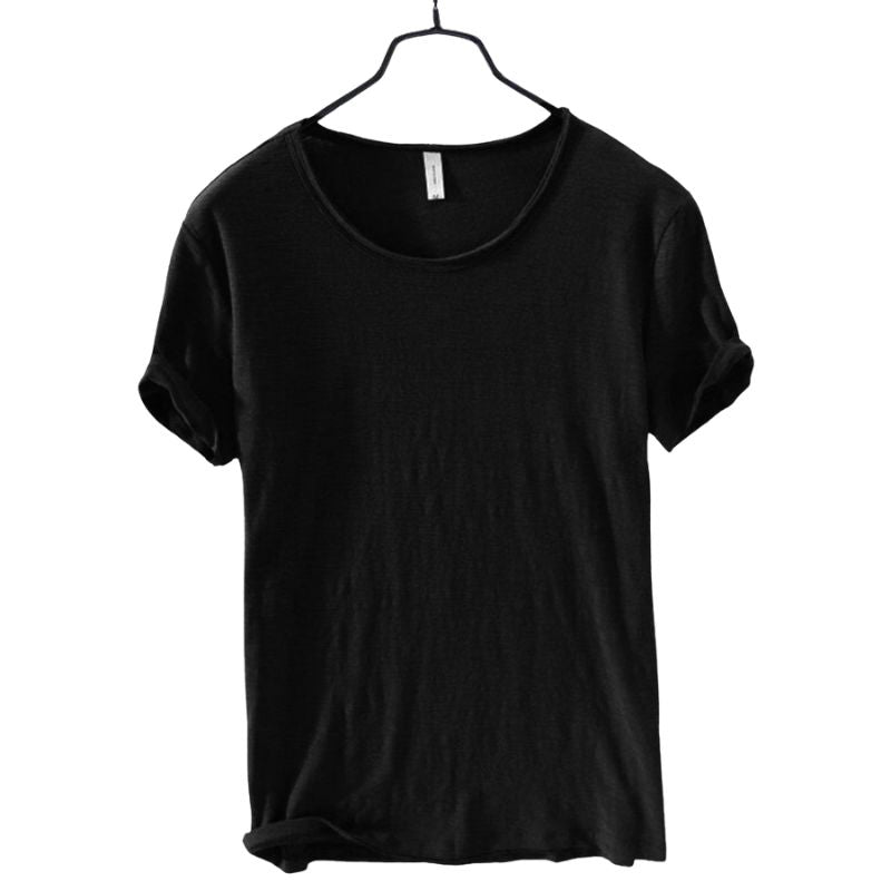 Elijah – Lichtgewicht Katoenen T-shirt met Zachte Touch, Klassieke Ronde Hals