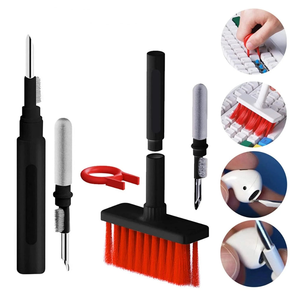 CleanByte – Multifunctionele borstelpen met zachte haren en hoofdtelefoonreinigingsset