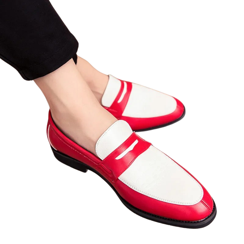 Damian – Klassieke Herenschoenen met Antislip Zool en Verfijnde Stiksels