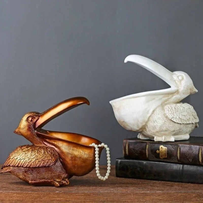 LumiTray – Decoratief opslag dienblad met artistieke vogelvorm en compact ontwerp