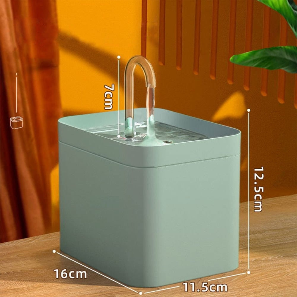 AquaPaw - Moderne drinkfontein voor huisdieren met zachte stroming en groot volume