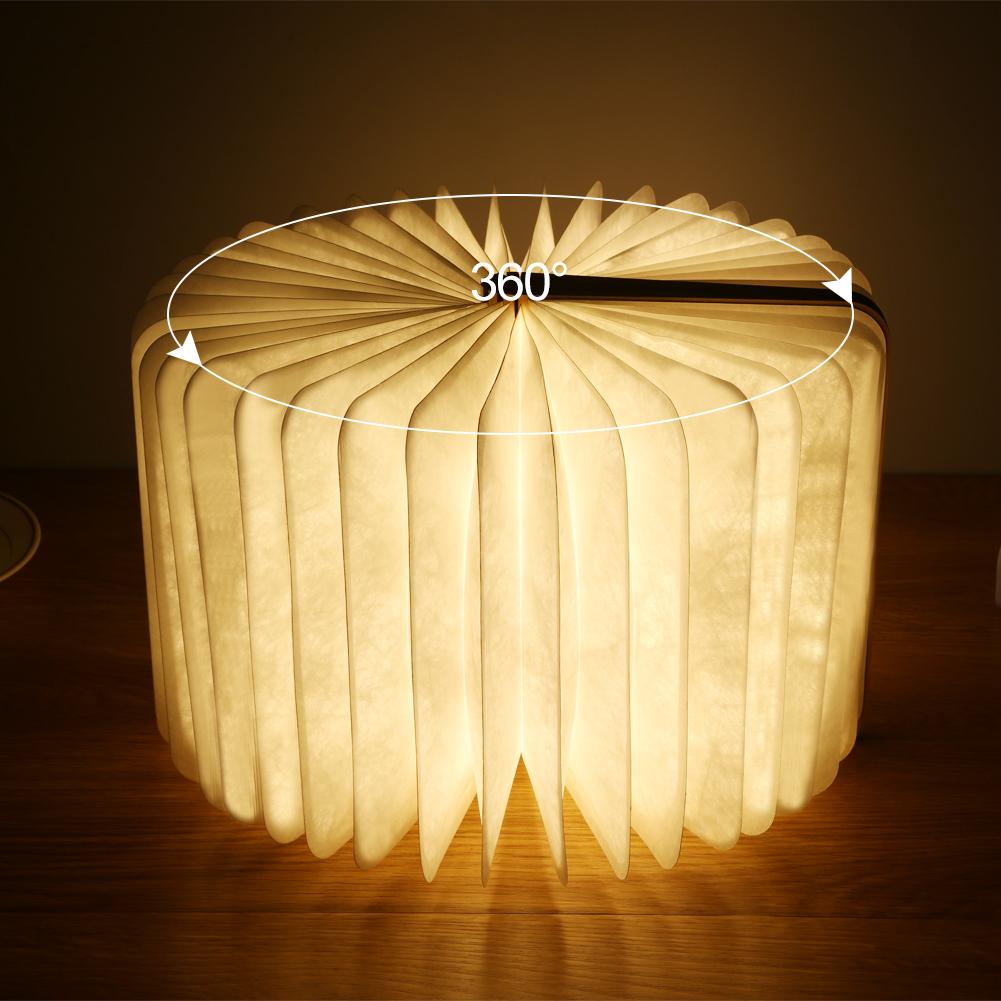 LumiBook - Boekvormige LED-lamp met oplaadbare batterij