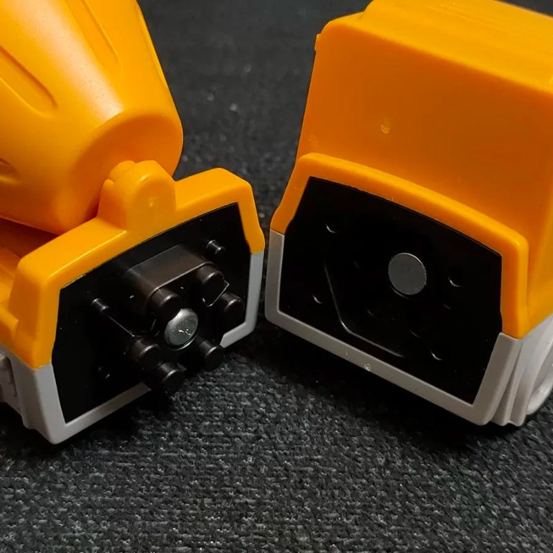 MagnaMix – Vormveranderende magnetische speelgoedrobot met verwisselbare voertuigontwerpen