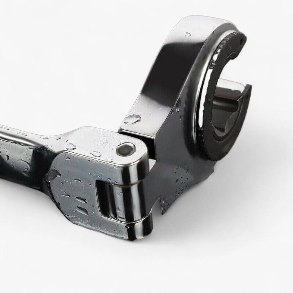 FlexGrip - Pijpsleutel met 180° verstelbare flexibele kop voor krappe ruimtes
