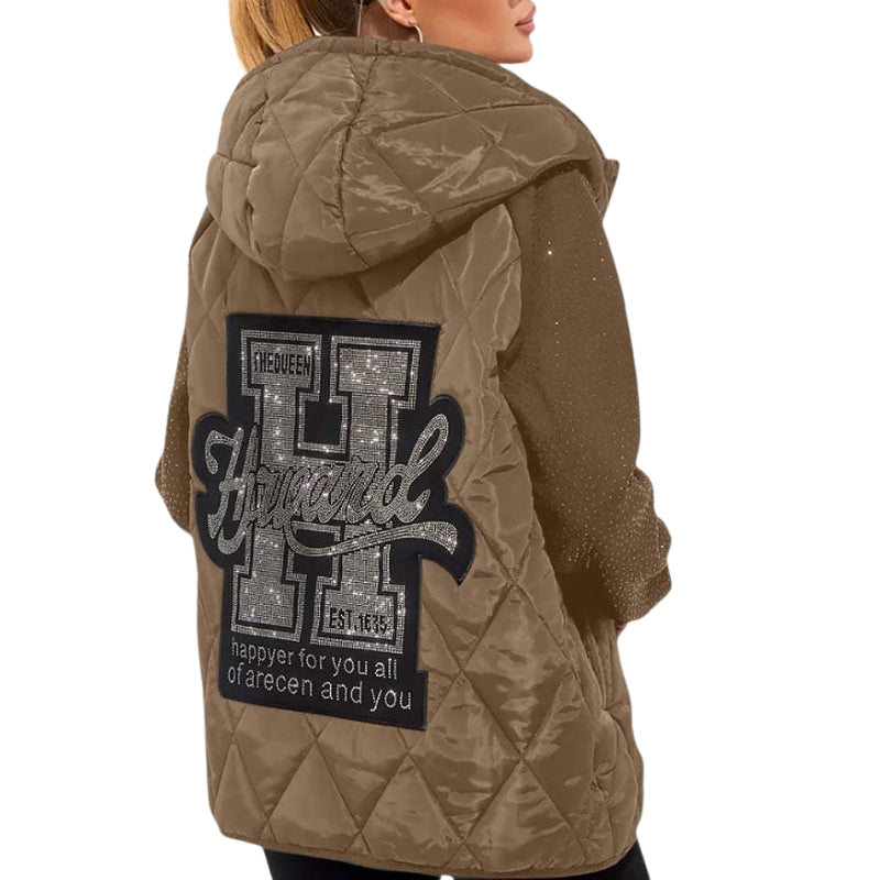 Zinora – Vest met Capuchon en Ritssluiting en Lange Mouwen