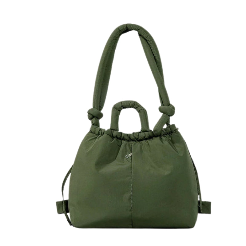 Kendra – Ruime tote bag met geknoopte schouderriem