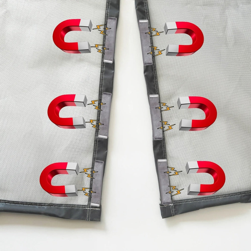SealGuard – Handsfree magnetische hordeur met naadloze insectenbestrijding
