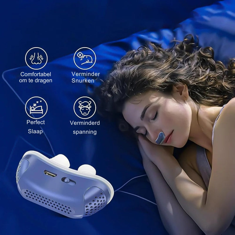 BreathEase – Compact slaaphulpmiddel voor comfortabel en stil ademhalen