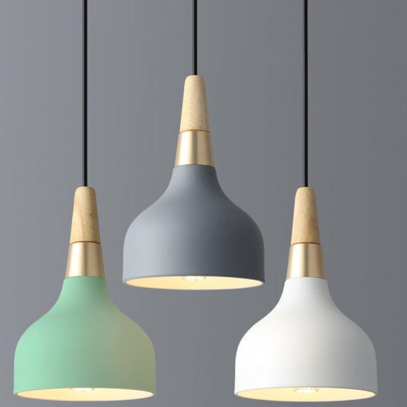 LumeArt – Moderne Macaron Schijf Hanglamp met Levendige Kleuren