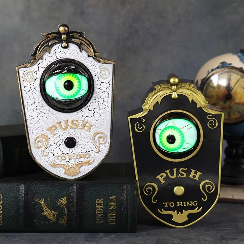 FrightRing – Halloween Spinnendeurbel met licht en geluid