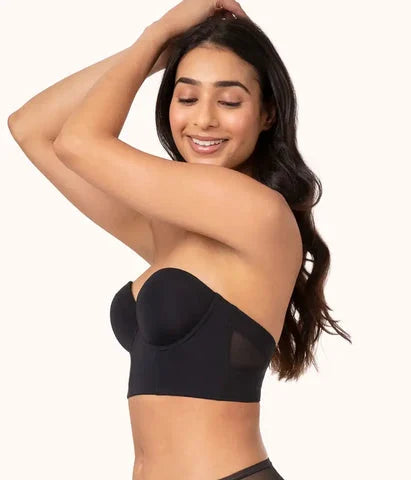 Sophia - Elegante Strapless Push-Up BH voor Onzichtbare Ondersteuning