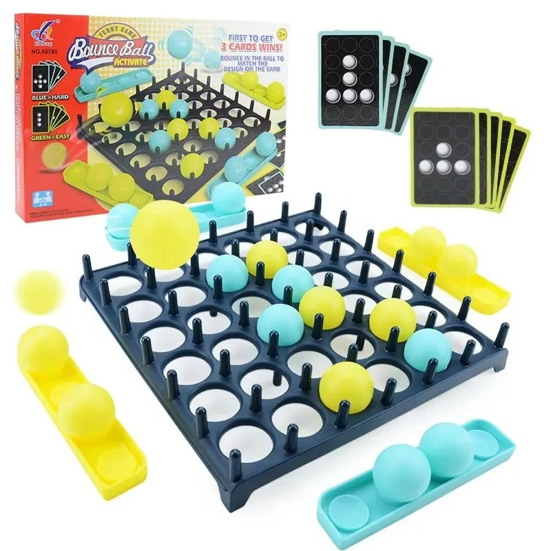 BounceMatch – Interactief balspelbord met patroonkaarten en snelle actie