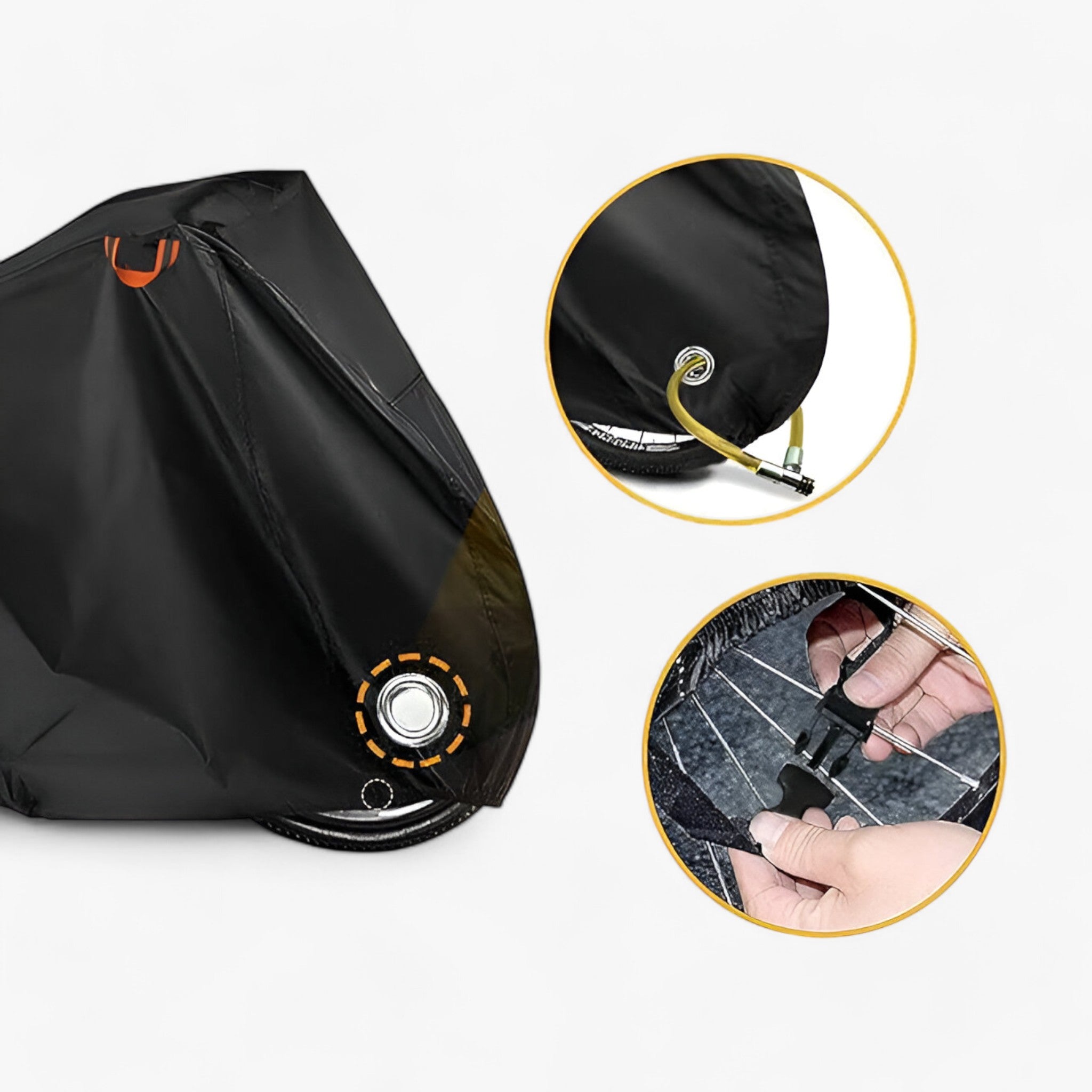 ShieldGuard - Premium waterdichte fietshoes met antidiefstalfuncties en veilige pasvorm