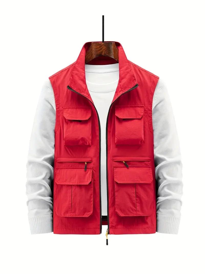 Harry - Casual vest met omgeslagen kraag voor een gepolijste look