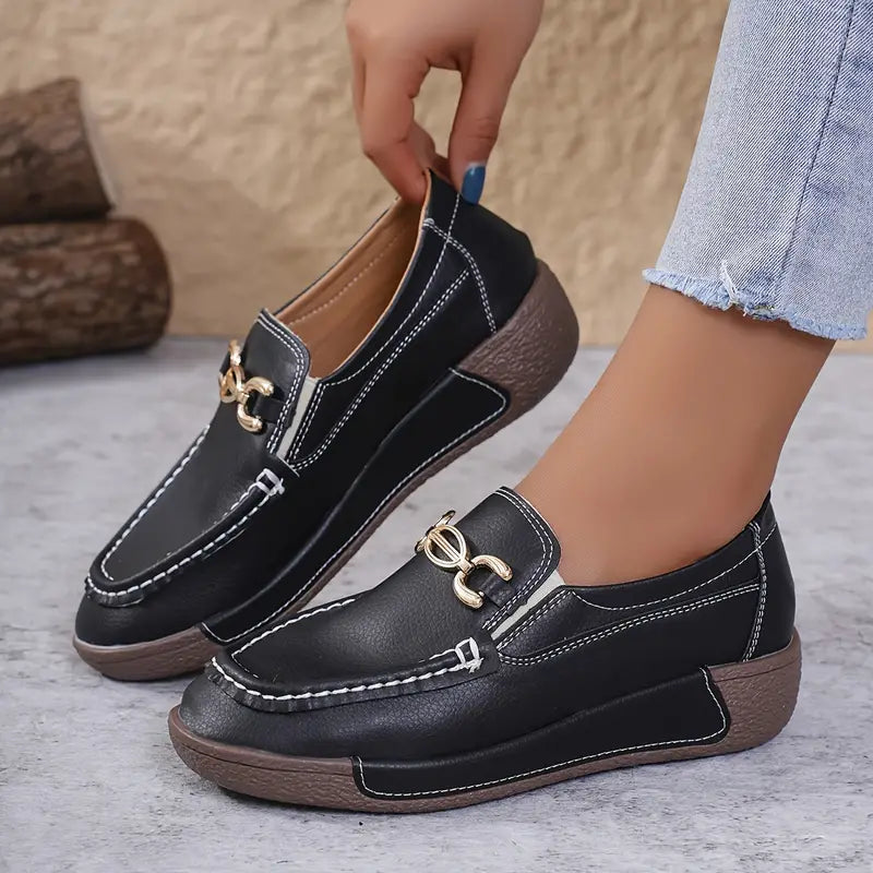 Marion - Elegante Mocassins met Zachte Zool