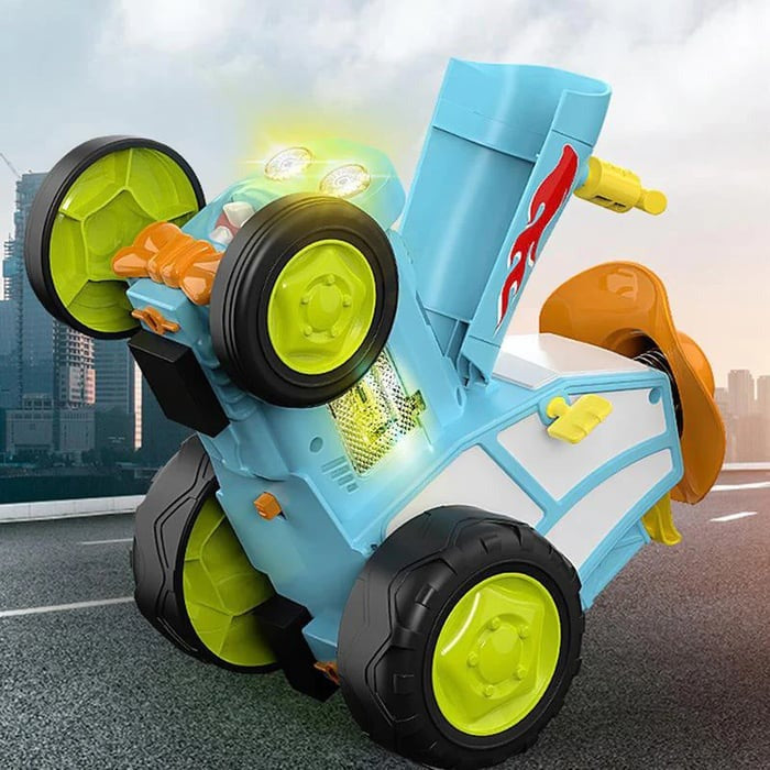 TurboTwist - 360° Stuntauto met Licht en Muziek