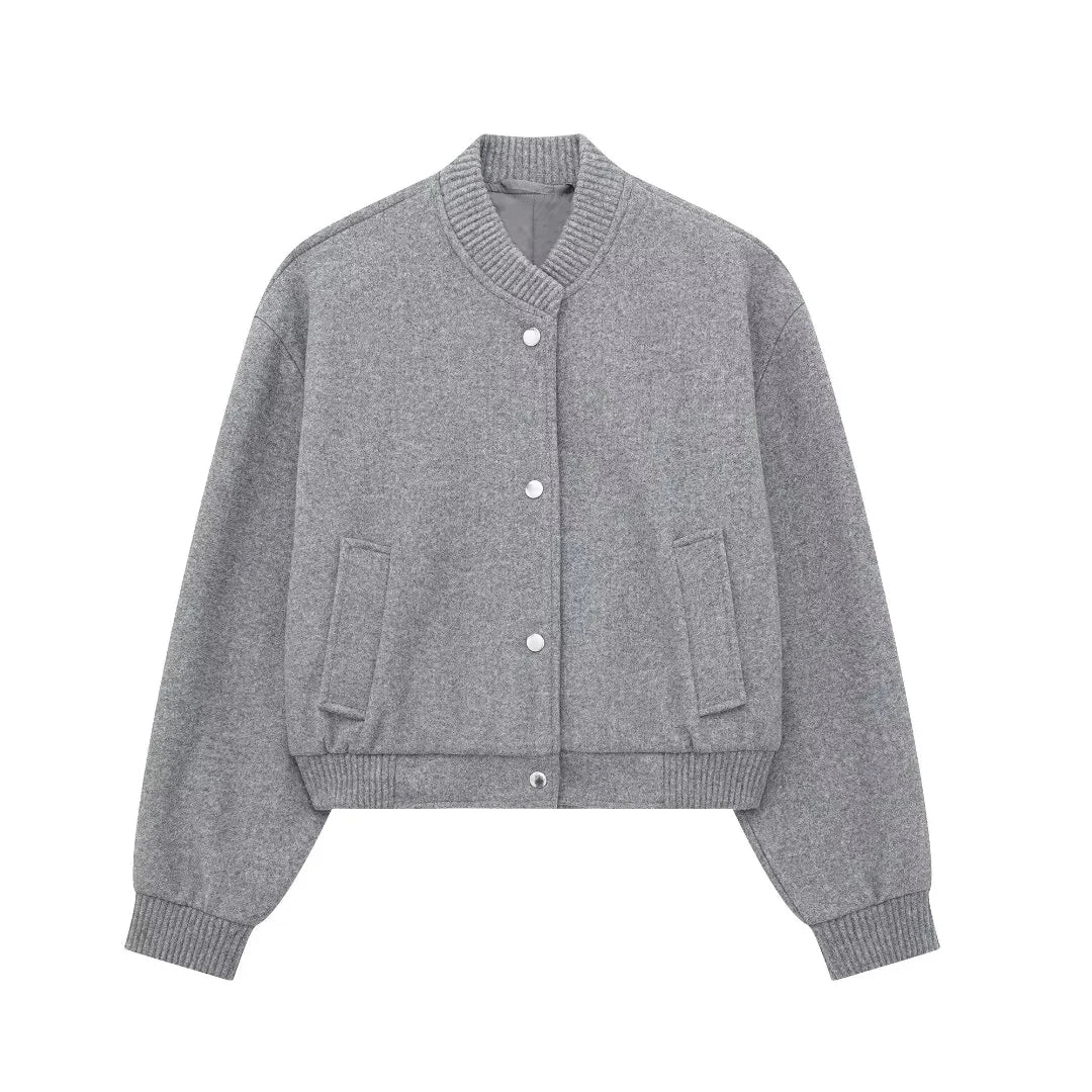 Evelien - Knoopsluiting Bomberjack