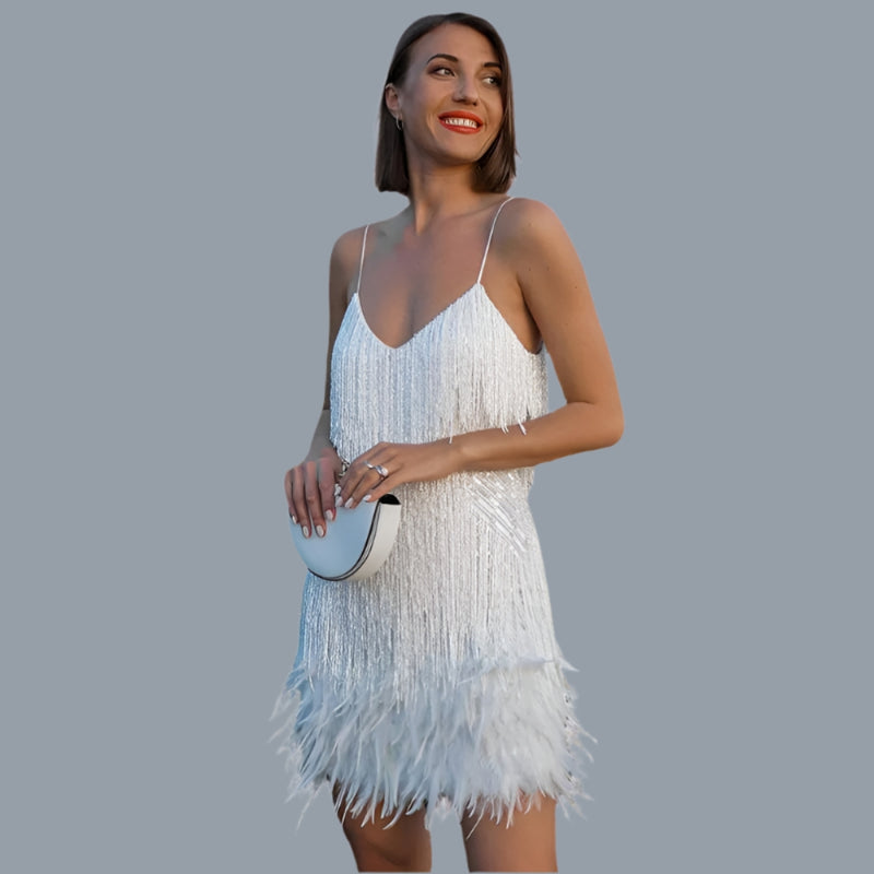 Melina - Moderne midi-jurk met flatterende pasvorm en sensueel silhouet