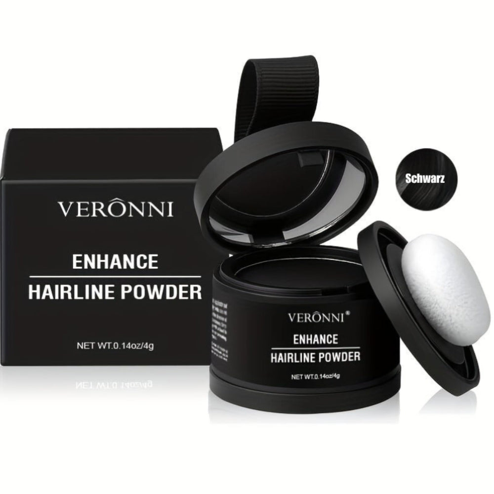 HairCare – Compact haarlijnpoeder met natuurlijke finish en directe dekking van de haarwortels