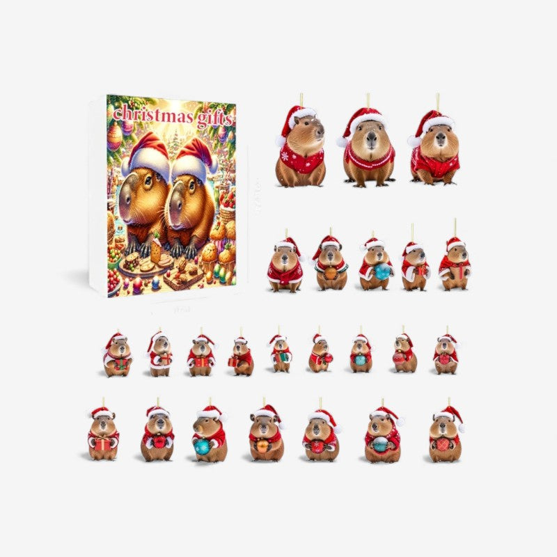 CappyJoy – Capibara Adventskalender voor Kerst Aftelcadeau