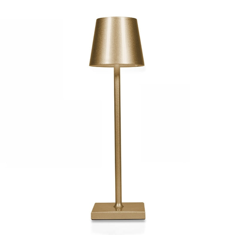 LumiGlow - Moderne draadloze tafellamp met instelbare helderheid en slank ontwerp