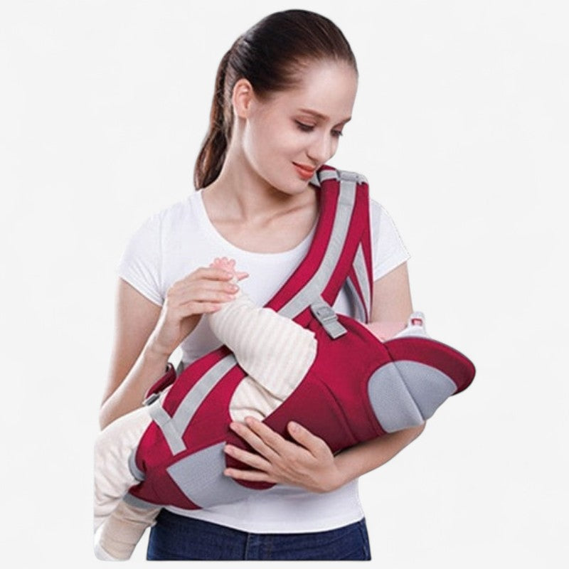 ComfyCarry – Draagtas voor Baby met Verstelbare Band en Opbergvak