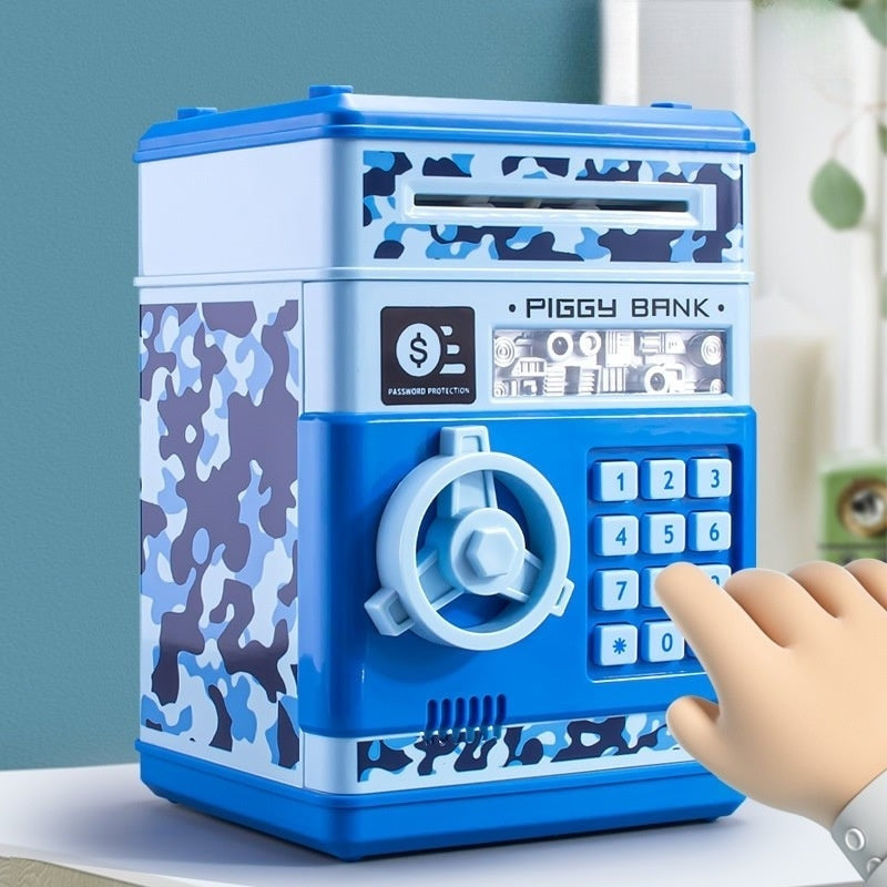 CoinGuard – Digitale Spaarpot met Wachtwoordslot en ATM-geïnspireerd Ontwerp