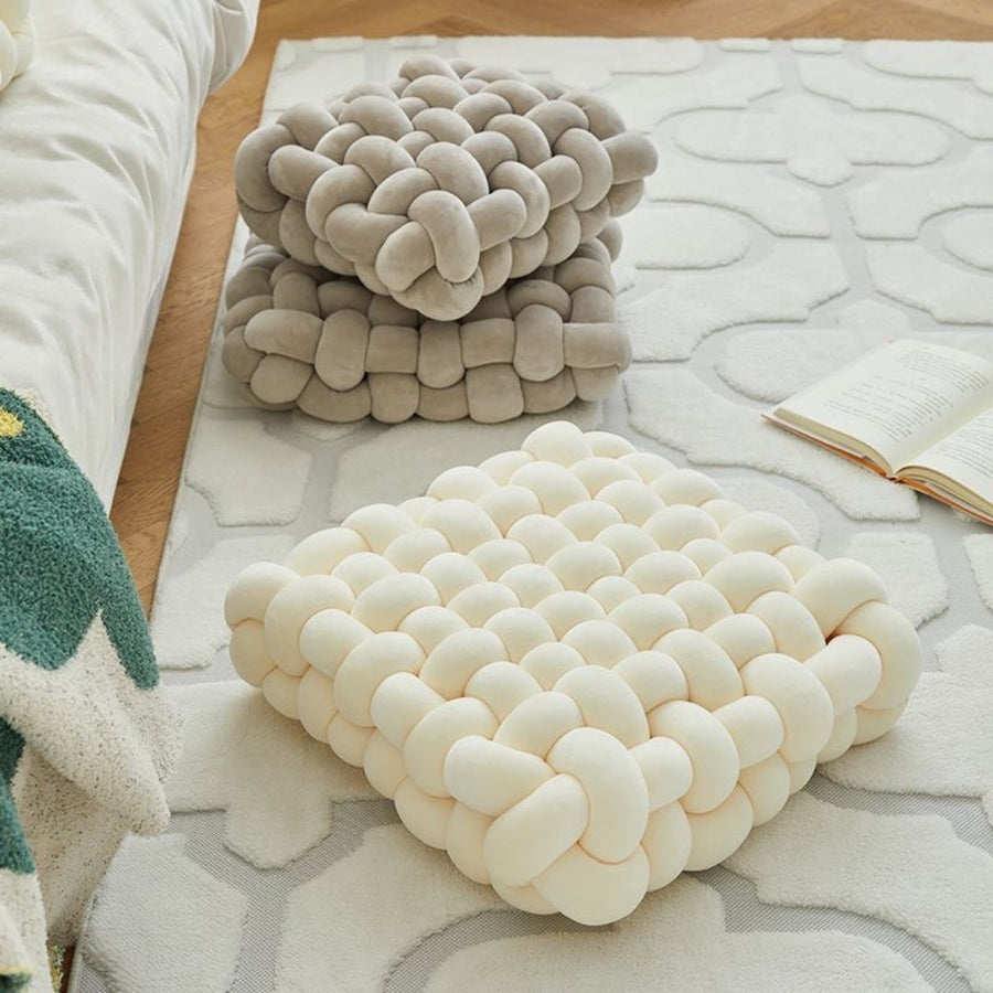 KnotEase - Elegant geweven knoopkussen voor ultiem comfort