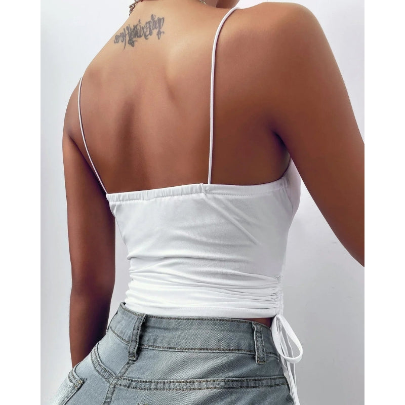 Ella – Stijlvol tanktopje met verstelbare bandjes en relaxte pasvorm