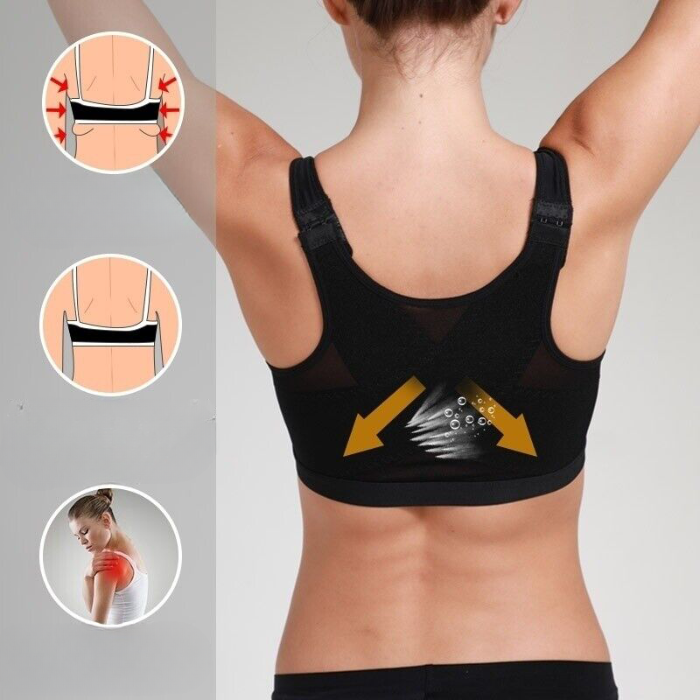 FlexiPosture – Ondersteunende bh met dubbellaagse cups en houdingcorrectie