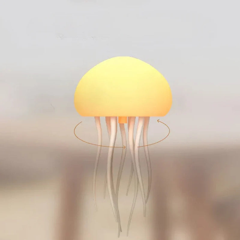 JellyGlow – Boeiende kleurveranderende kwallenlamp met zwevende beweging en rustgevende omgevingslichtweergave