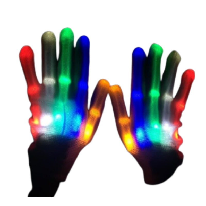 GlowHands - LED Neon Luminous Handschoenen voor Feestjes en Evenementen