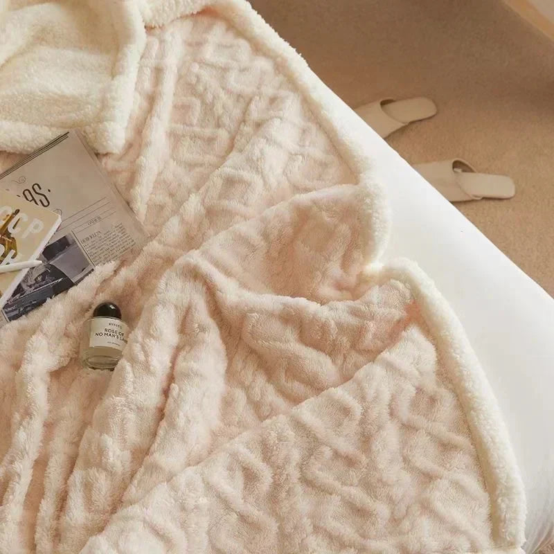 CozyNest – Dikke comfortdeken met zachte lagen en volledige warmte