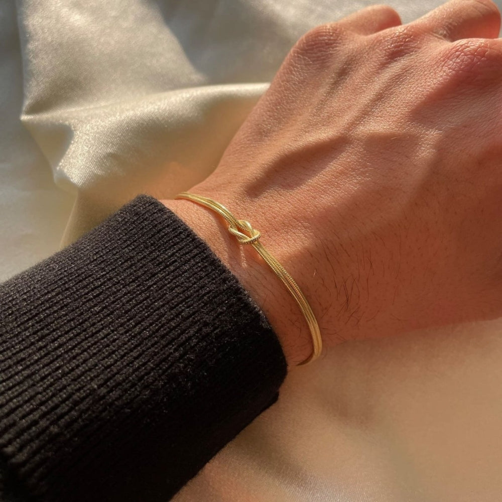 Emma – Stijlvolle  door liefde geïnspireerde armband met verstelbare pasvorm en minimalistisch ontwerp