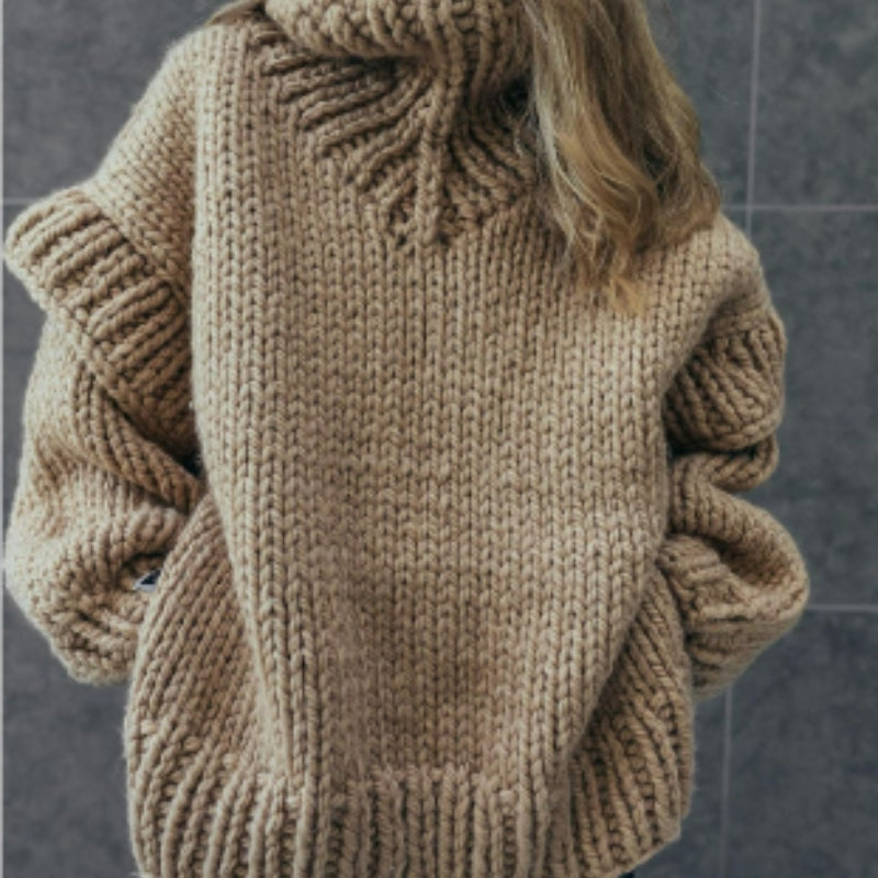 Maria – Oversized trui met lange mouwen