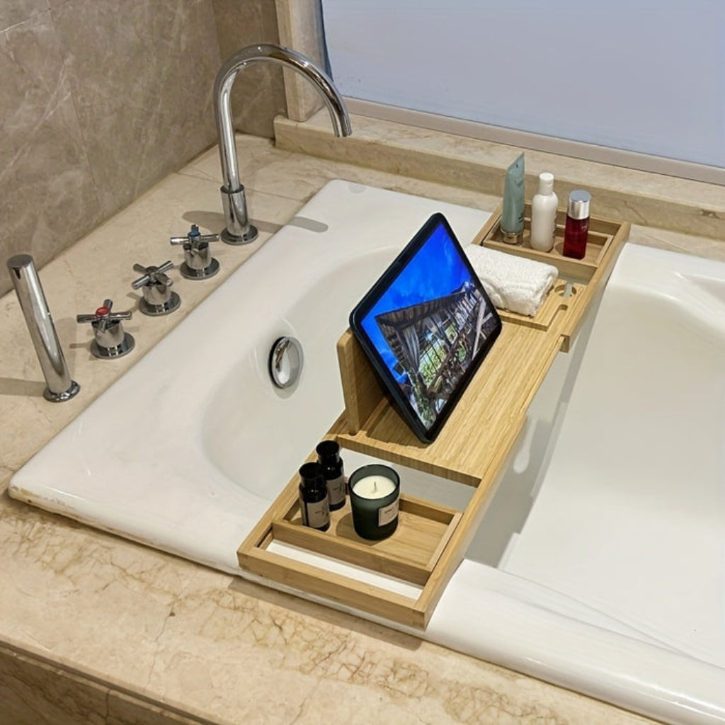 TubMate – Badtray met Verstelbare Compartimenten