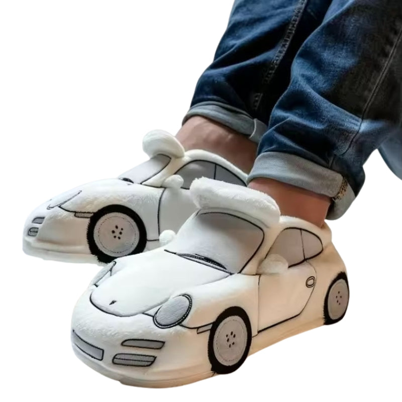 SpeedStep – Auto geïnspireerde Slippers met Antislipzool voor Maximale Comfort