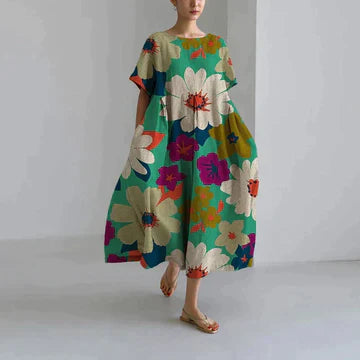 BlossomWear - Jurk Met Bloemenprint