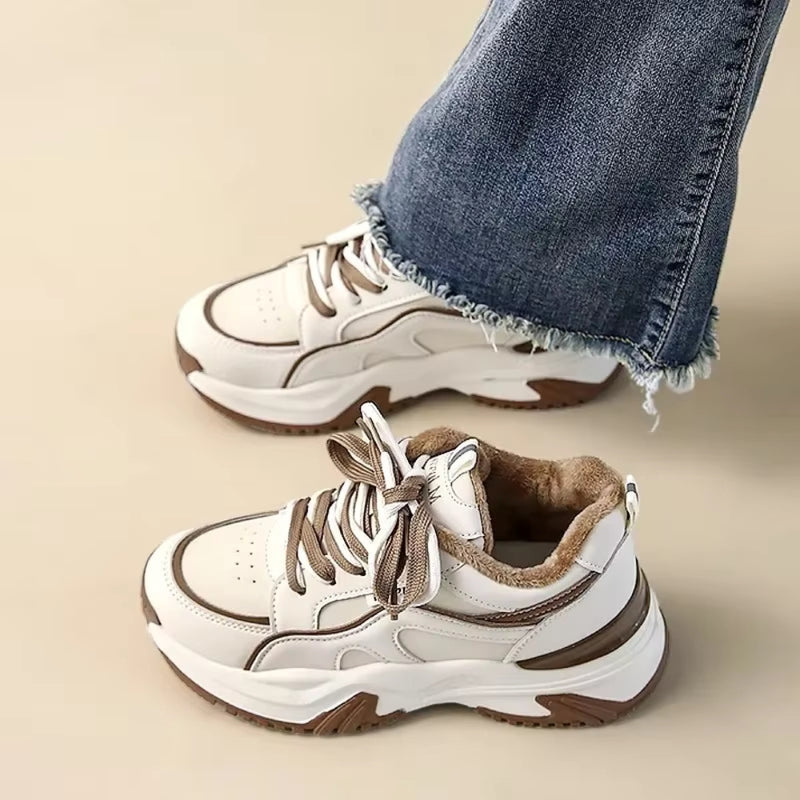 Zara - Modieuze Sneakers met Hoge Zool en Dempende Ondersteuning