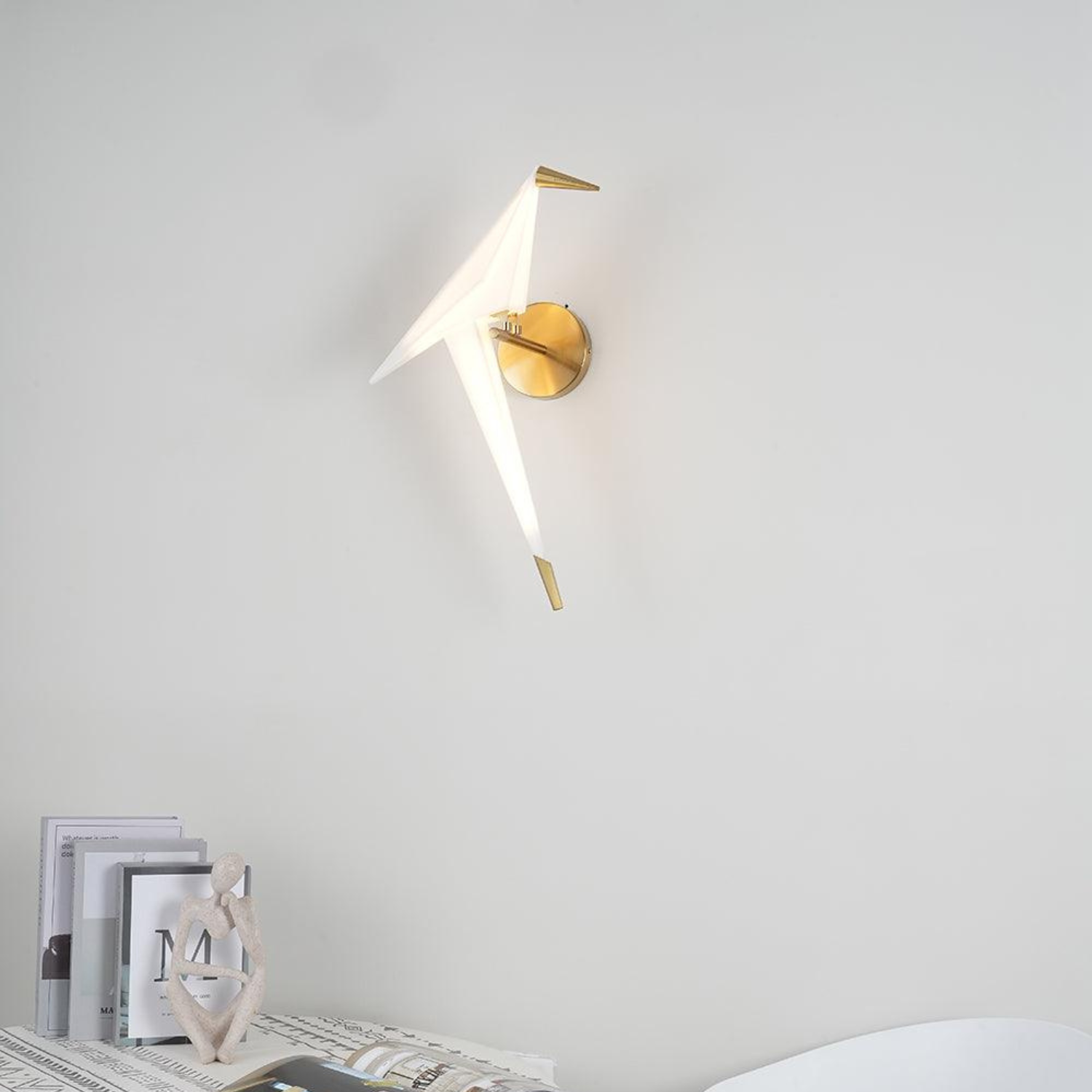 LumiPerch – Wandlamp met Vogelmotief en Geïntegreerde LED