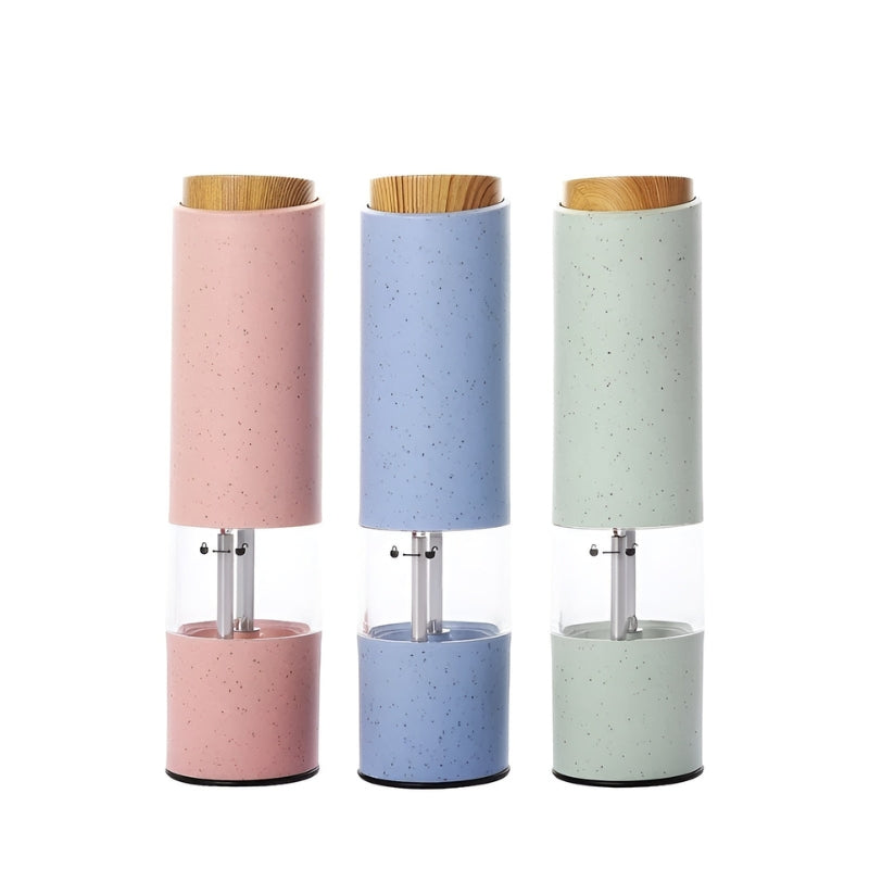 SpiceGlow – Elektrische peper Slijper met drukknopbediening en ingebouwde LED-lamp