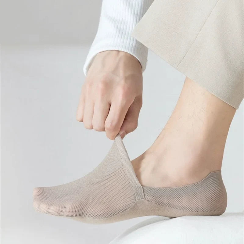 Emma – Anti Slip Enkel Boot Sokken met Ademend Ontwerp