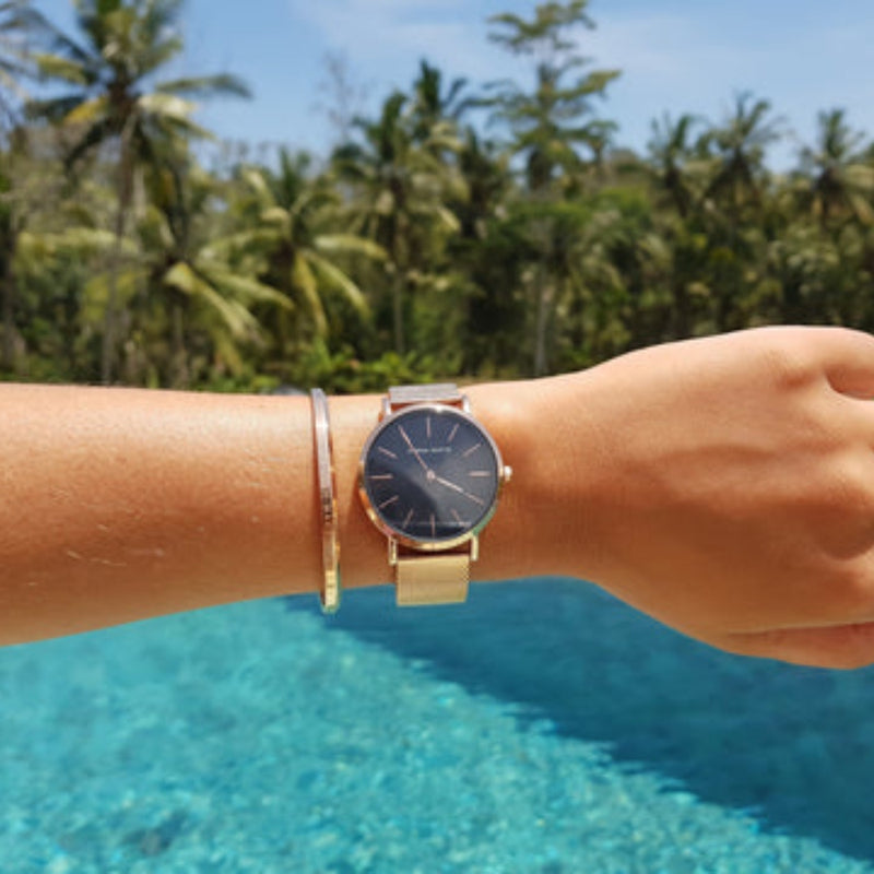 Olivia – Elegant horloge met verstelbare band en gratis armband als cadeau