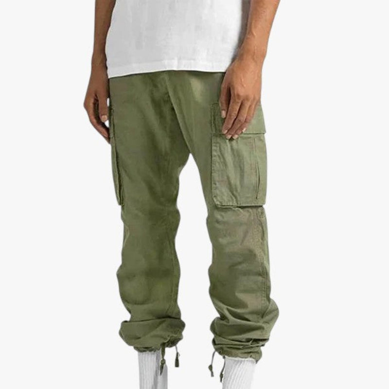 Leo - Elegante ladingbroek met zijzakken en getailleerde pasvorm
