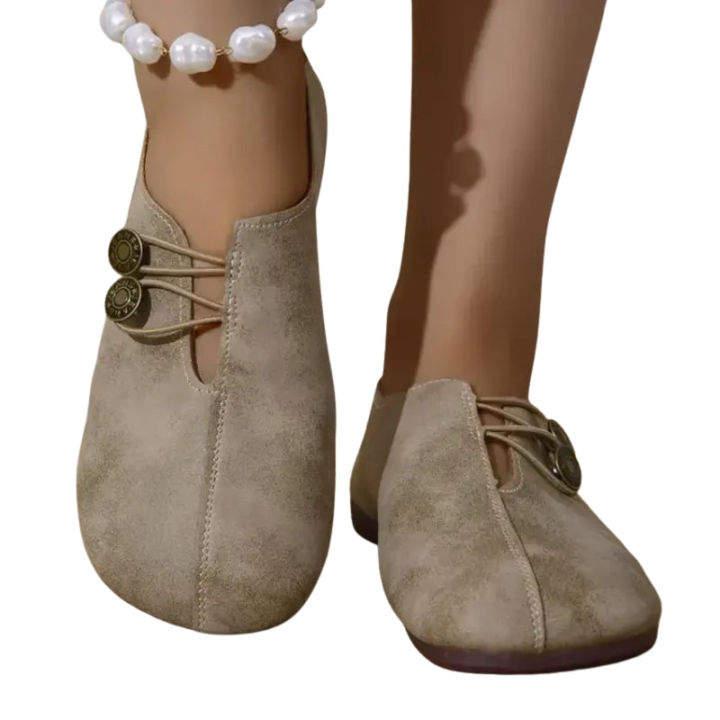Lydia – Veterschoenen voor Dames met Gevoerde Binnenzool en Slank Silhouet