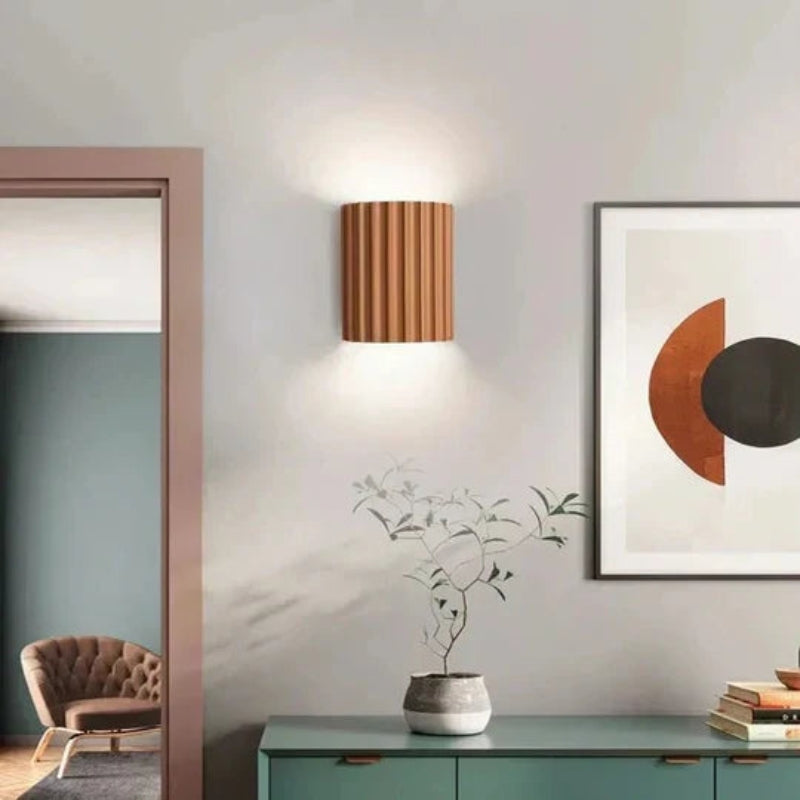 ZenGlow – Moderne Resin Wandlamp met LED Verlichting